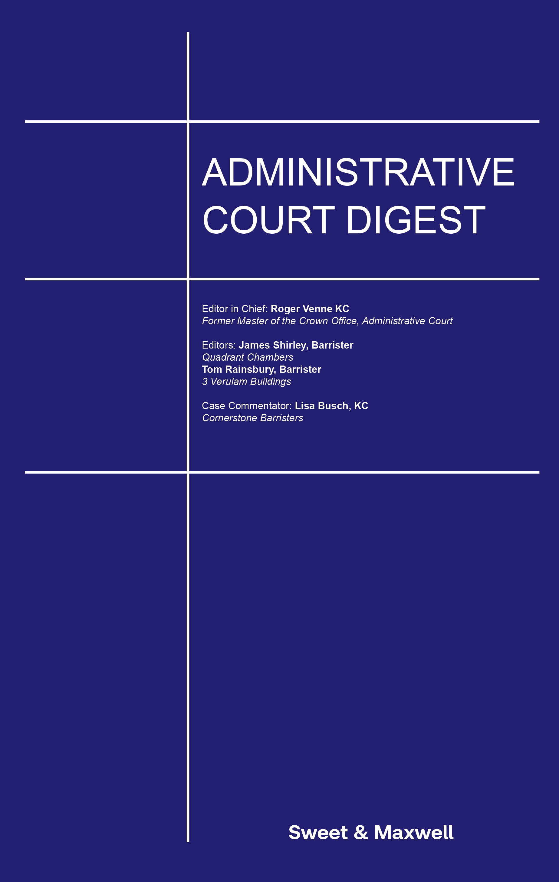 Cover of Administrative Court Digest