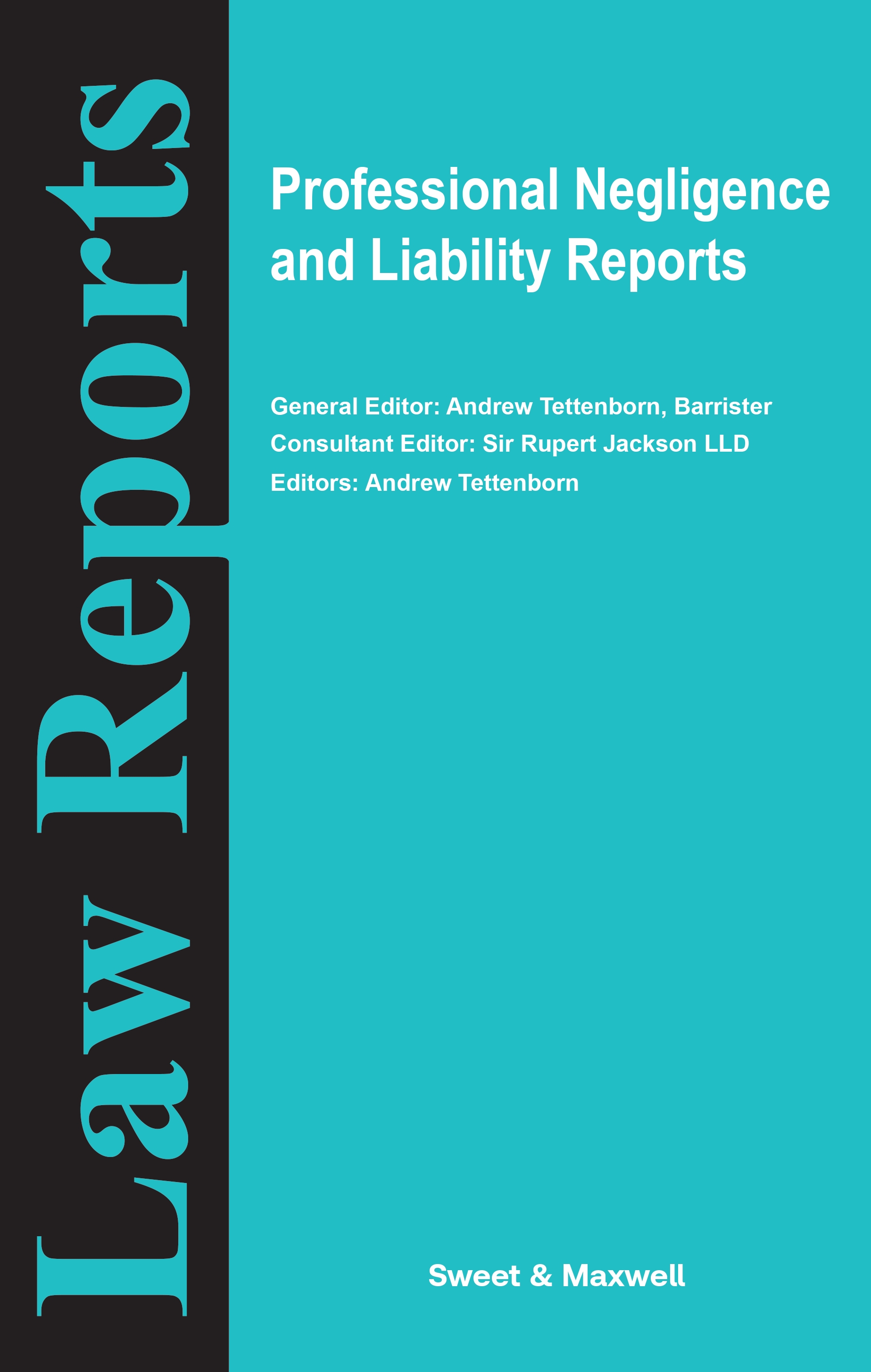 Cover of Professional Negligence and Liability Reports