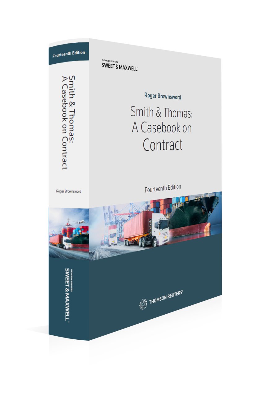 Cover of Smith & Thomas: A Casebook on Contract, 14th Edition