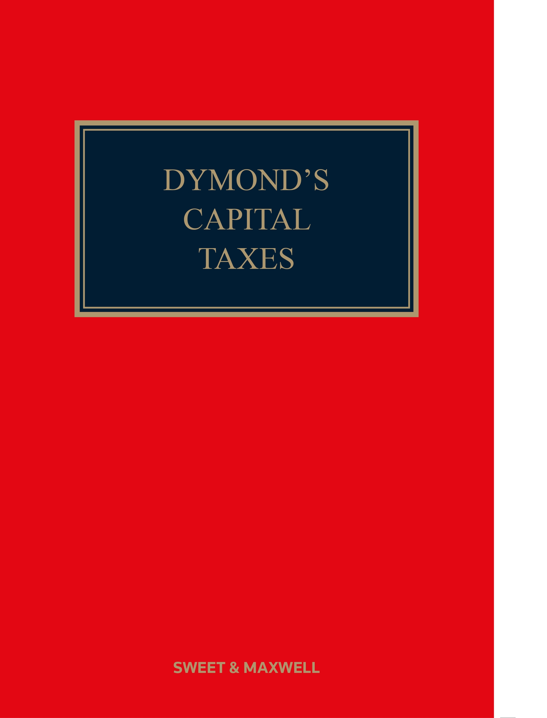 Cover of Dymond's Capital Taxes