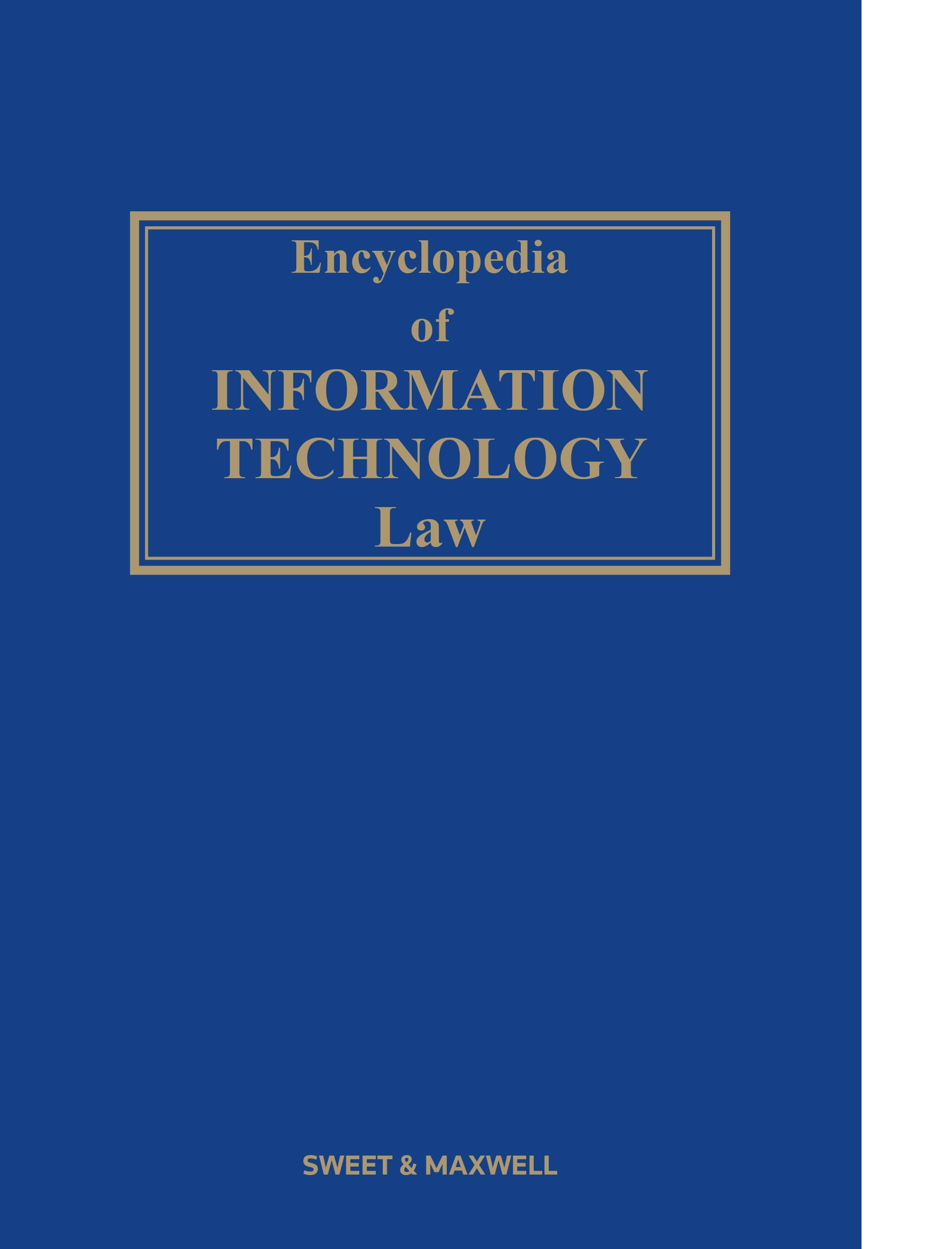 Cover of Encyclopedia of Information Technology Law