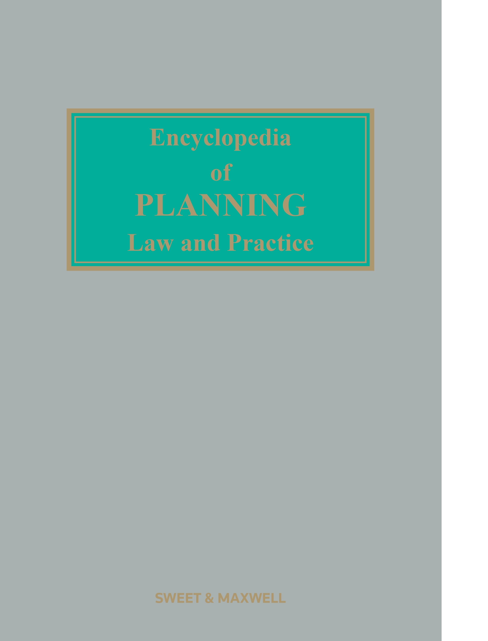 Cover of Encyclopedia of Planning Law and Practice