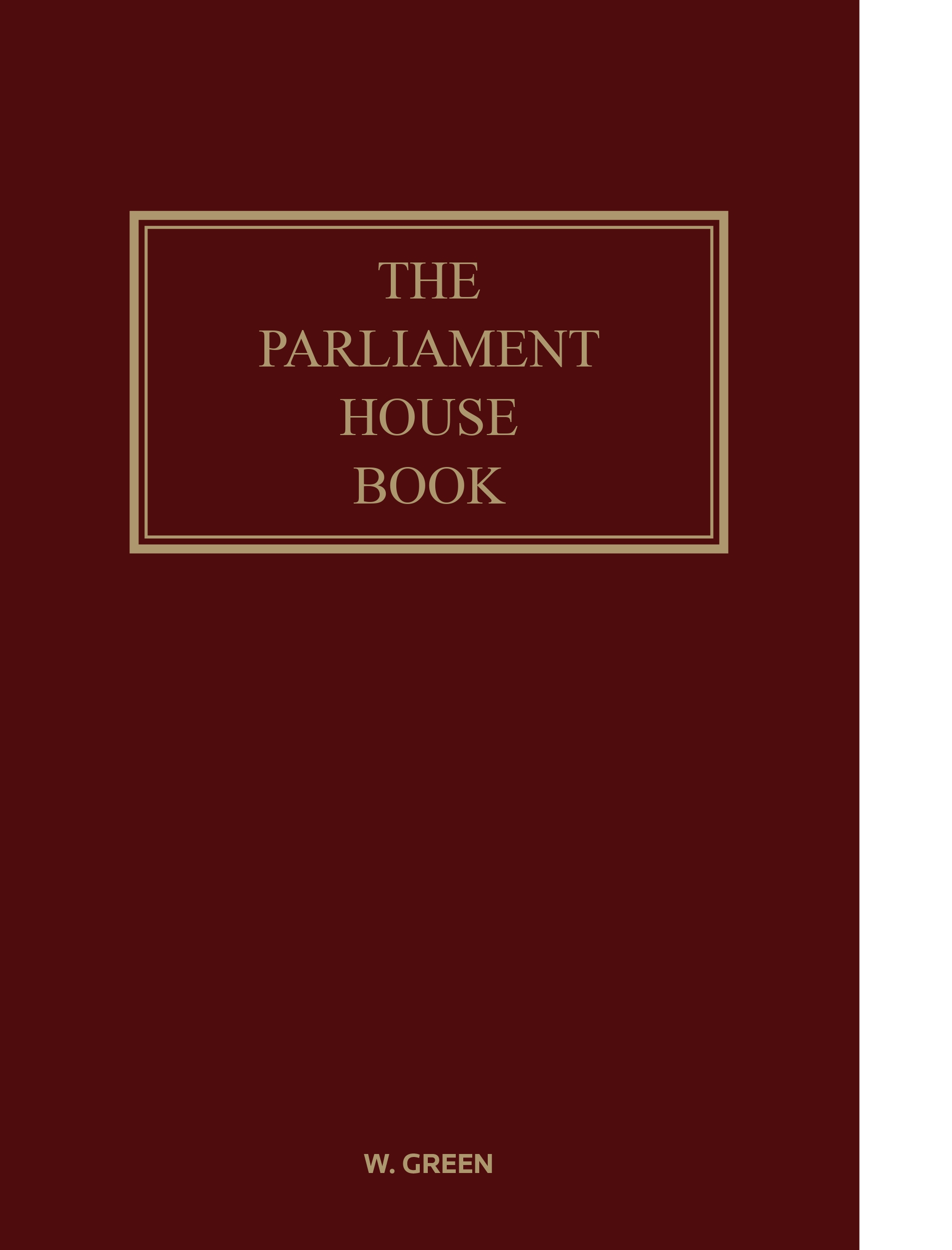 Cover of Parliament House Book