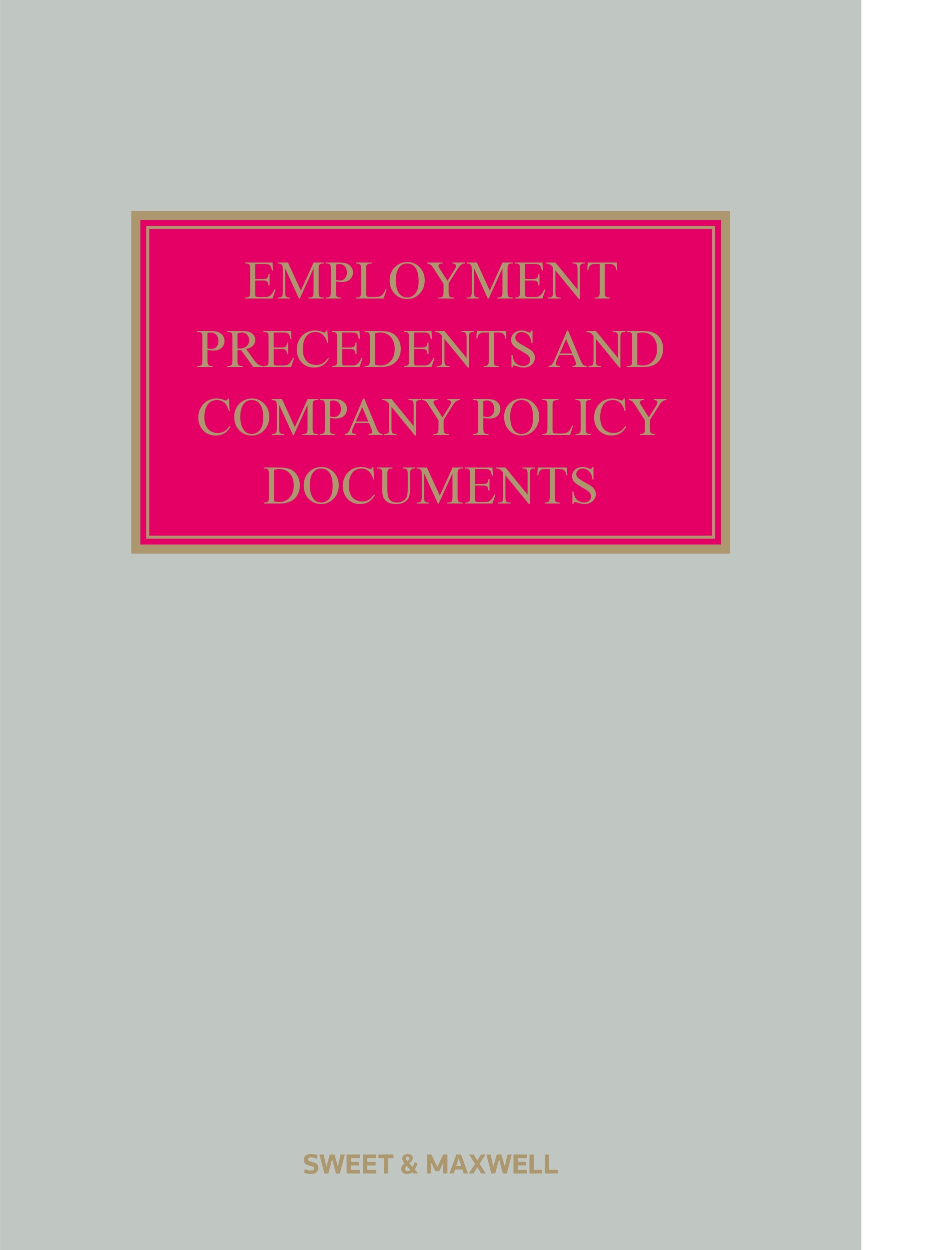 Cover of Employment Precedents and Company Policy Documents