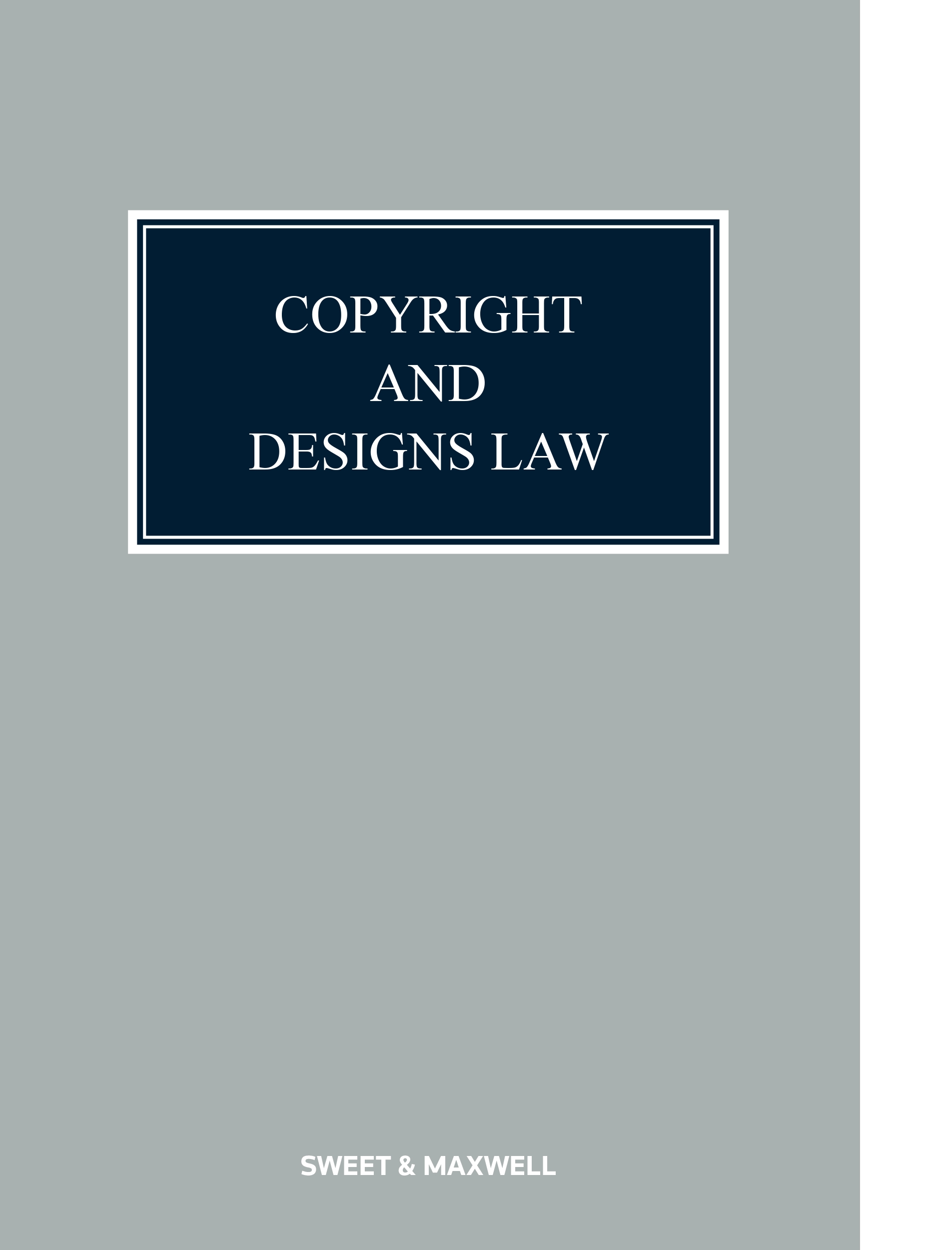 Cover of Copyright and Designs Law