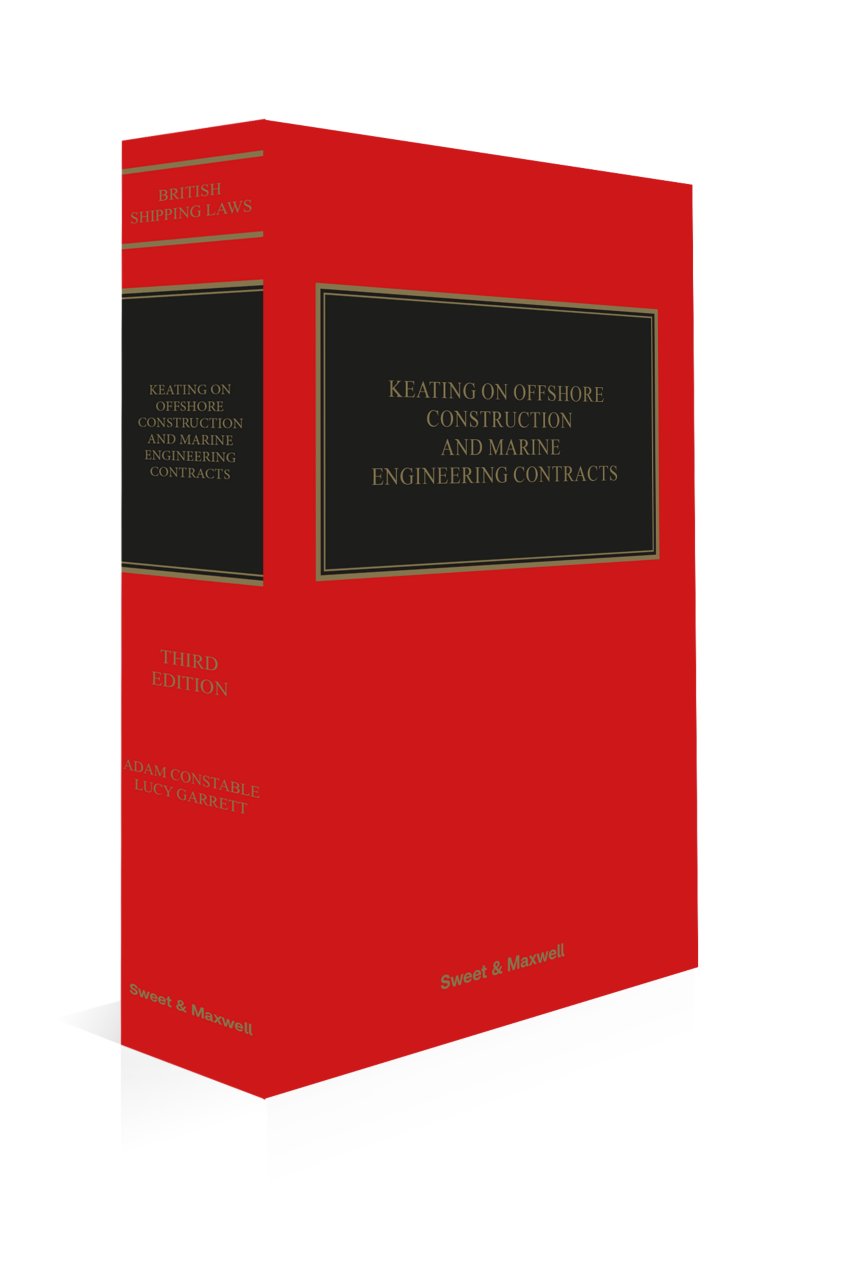 Cover of Keating on Offshore Construction and Marine Engineering Contracts, 3rd Edition