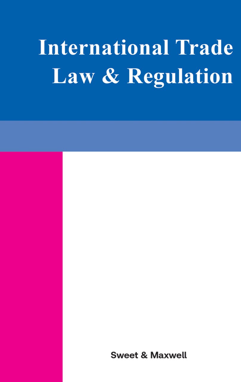 Cover of International Trade Law & Regulation