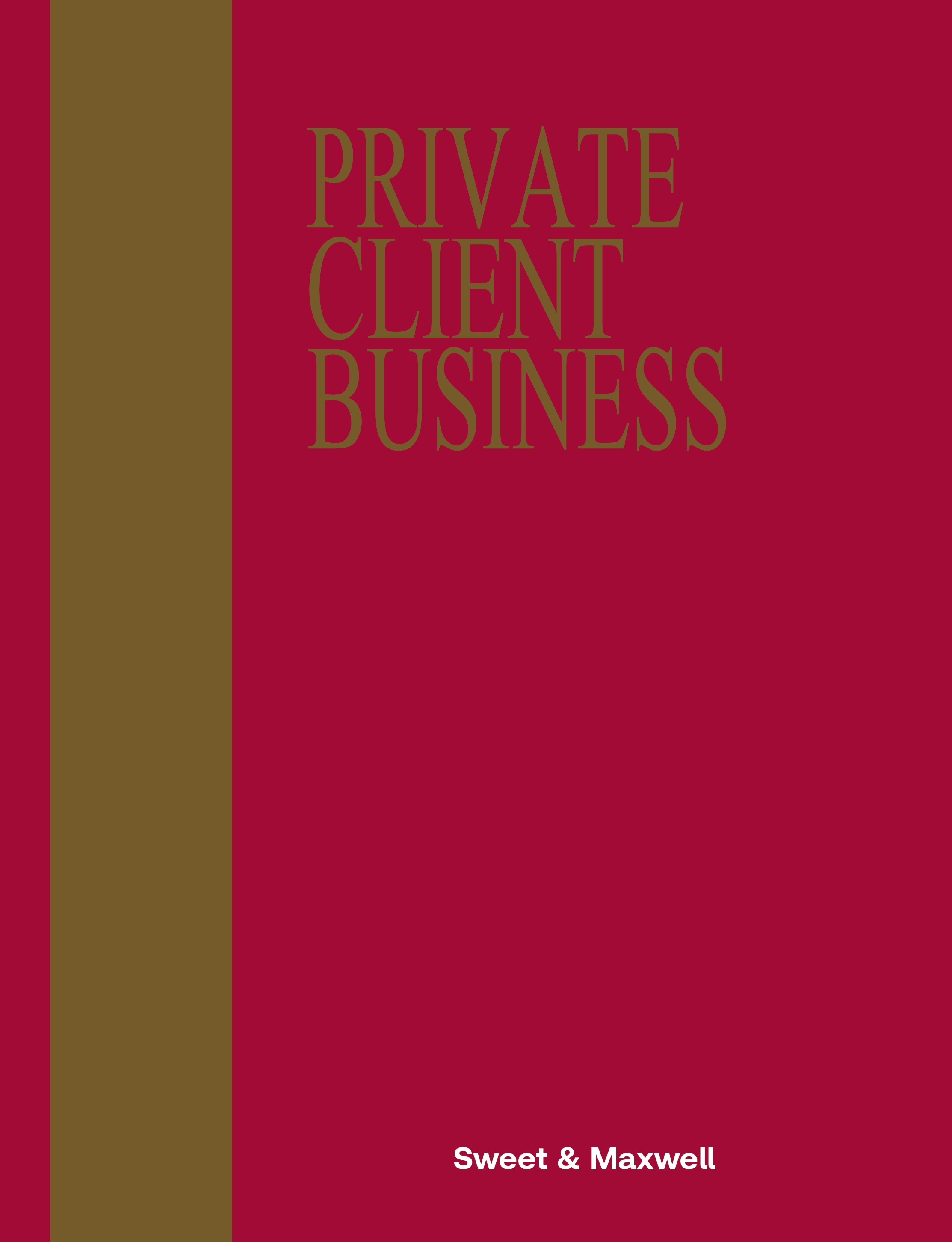 Cover of Private Client Business