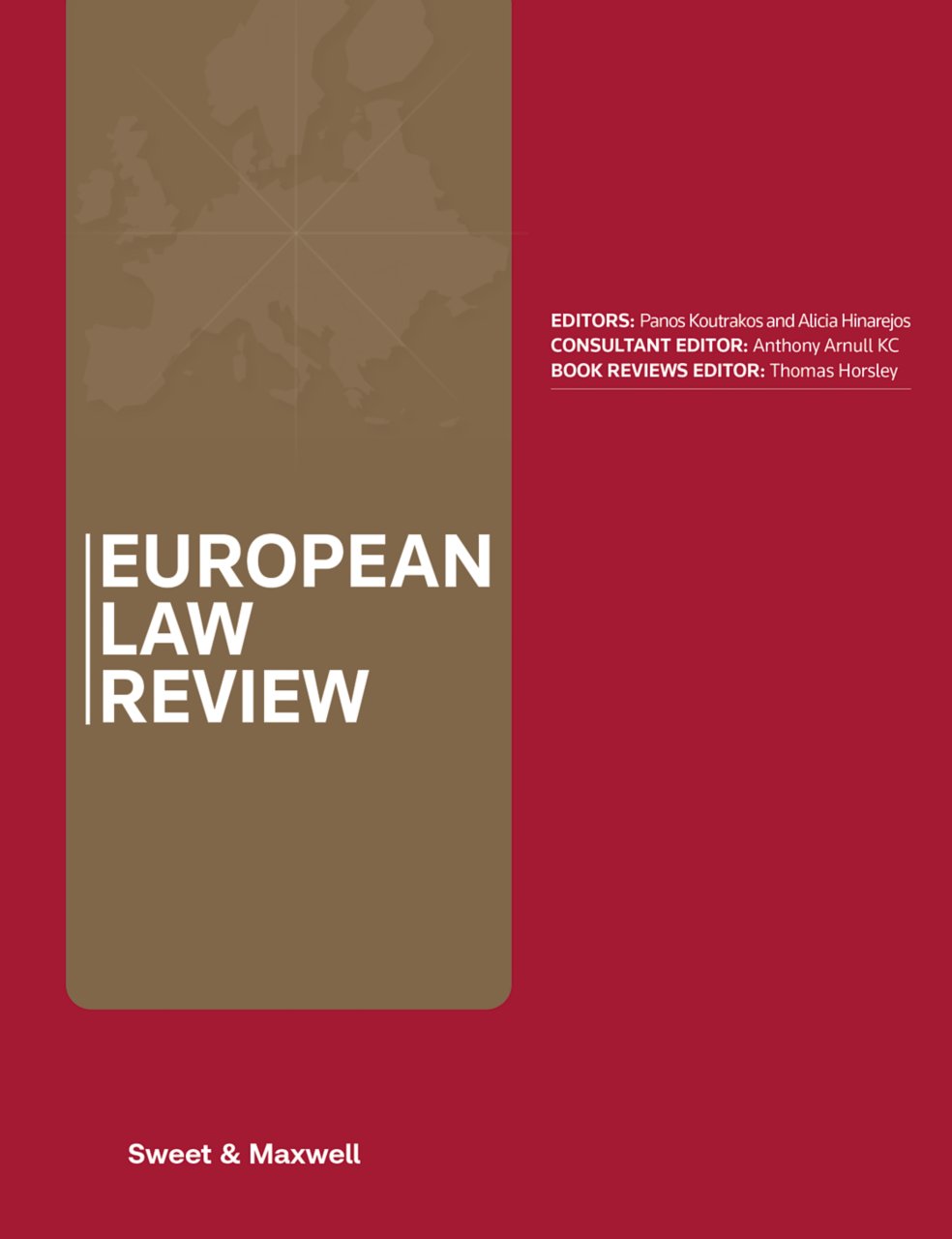 Cover of European Law Review