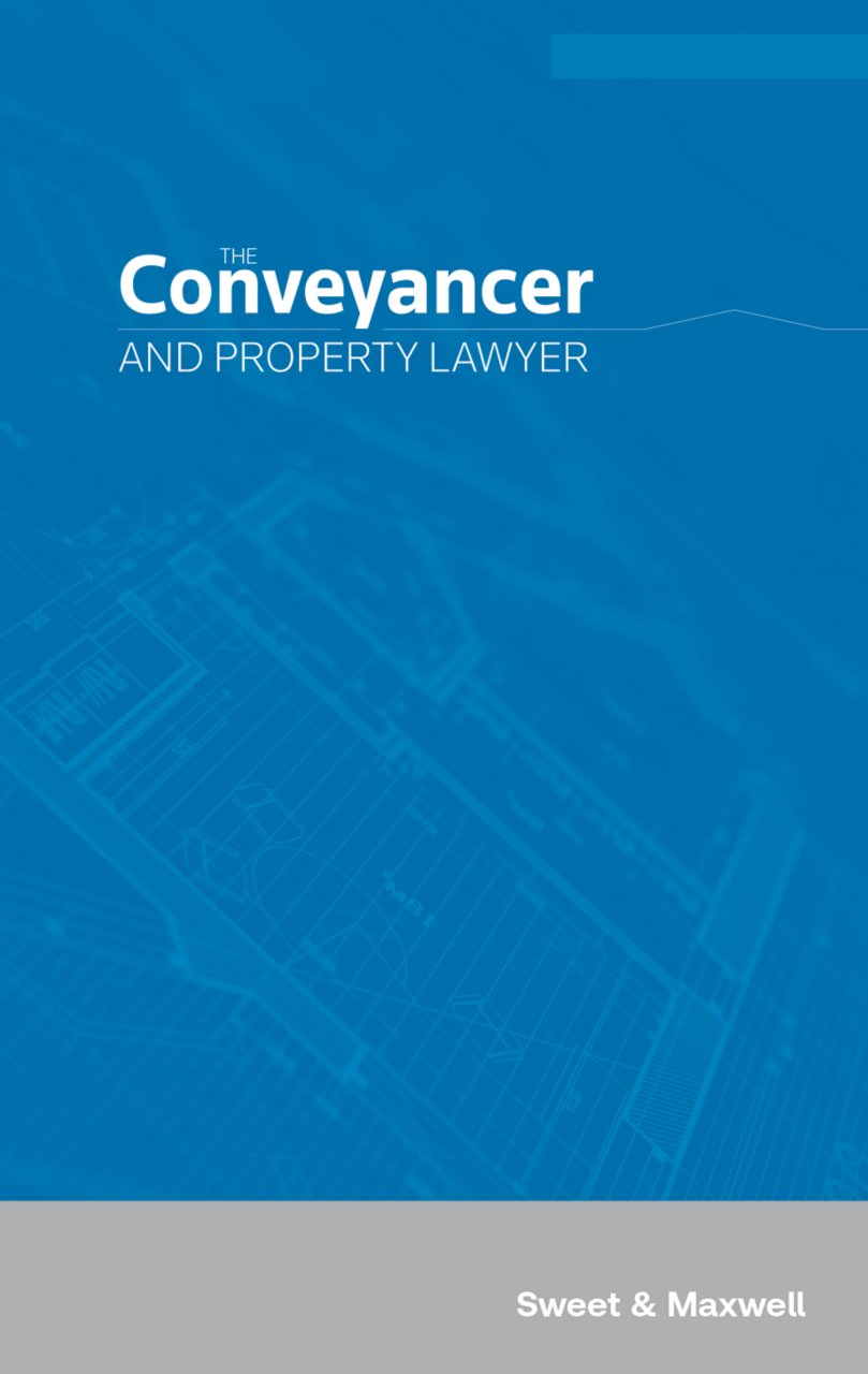 Cover of Conveyancer and Property Lawyer