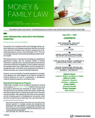 Image of Money & Family Law