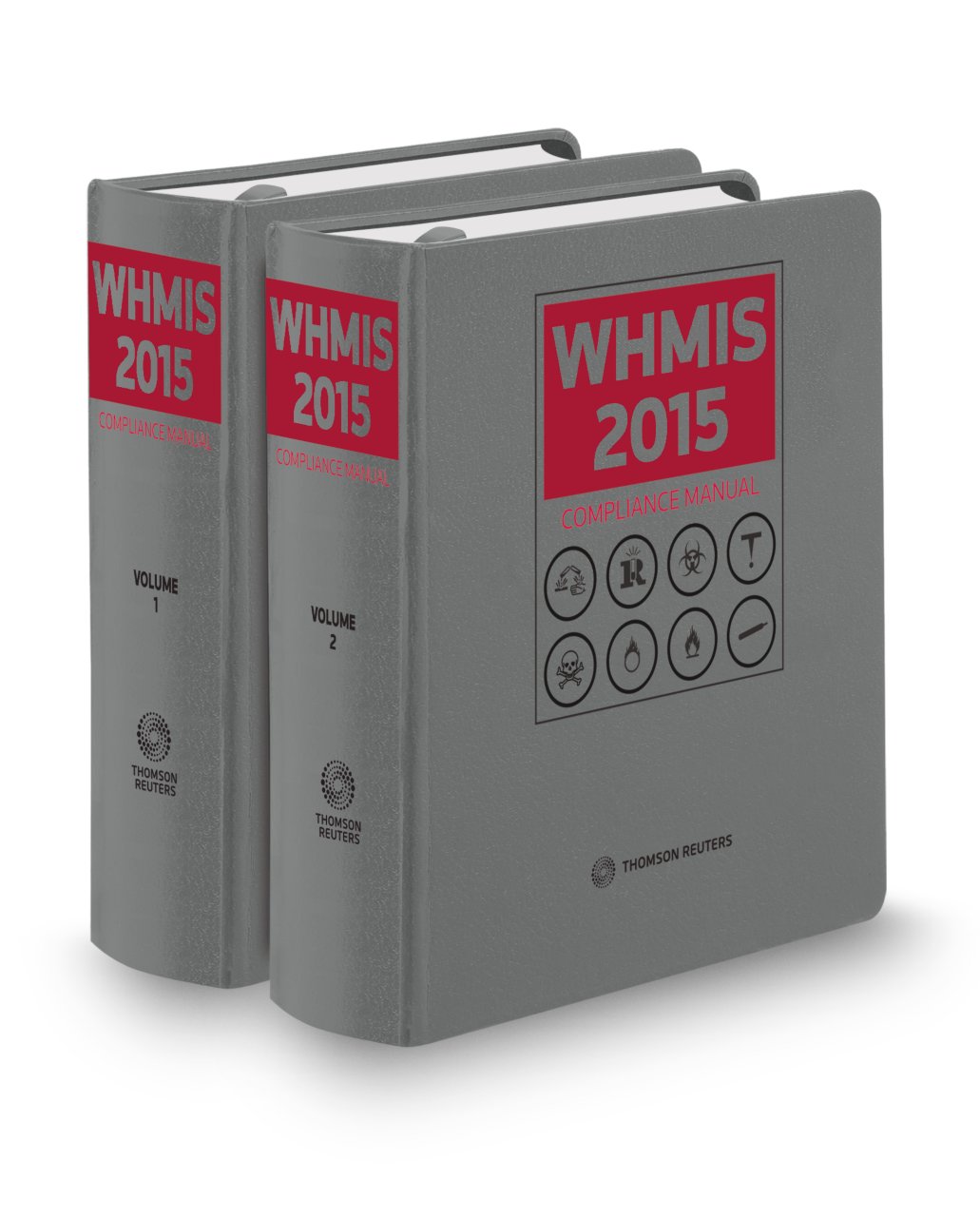 Front cover image of the WHMIS 2015 Compliance Manual.