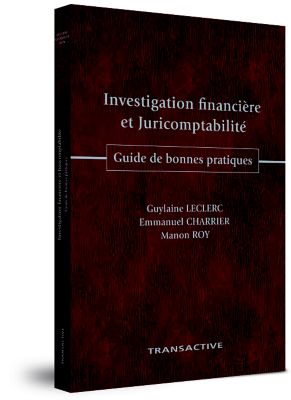 couverture de Investigation financière et juricomptabilité