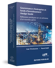 Couverture Gouvernance d'entreprise et fonds d'investissement (hedge funds)