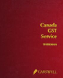 Cover of Canada GST Service, Binder/looseleaf