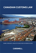 Cover of Canadian Customs Law, Softbound book