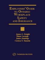 Cover of Employers' Guide to Ontario Workplace Safety and Insurance, Binder/looseleaf