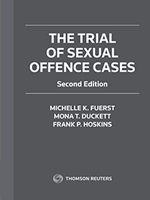Cover of The Trial of Sexual Offence Cases, Second Edition, Softbound book