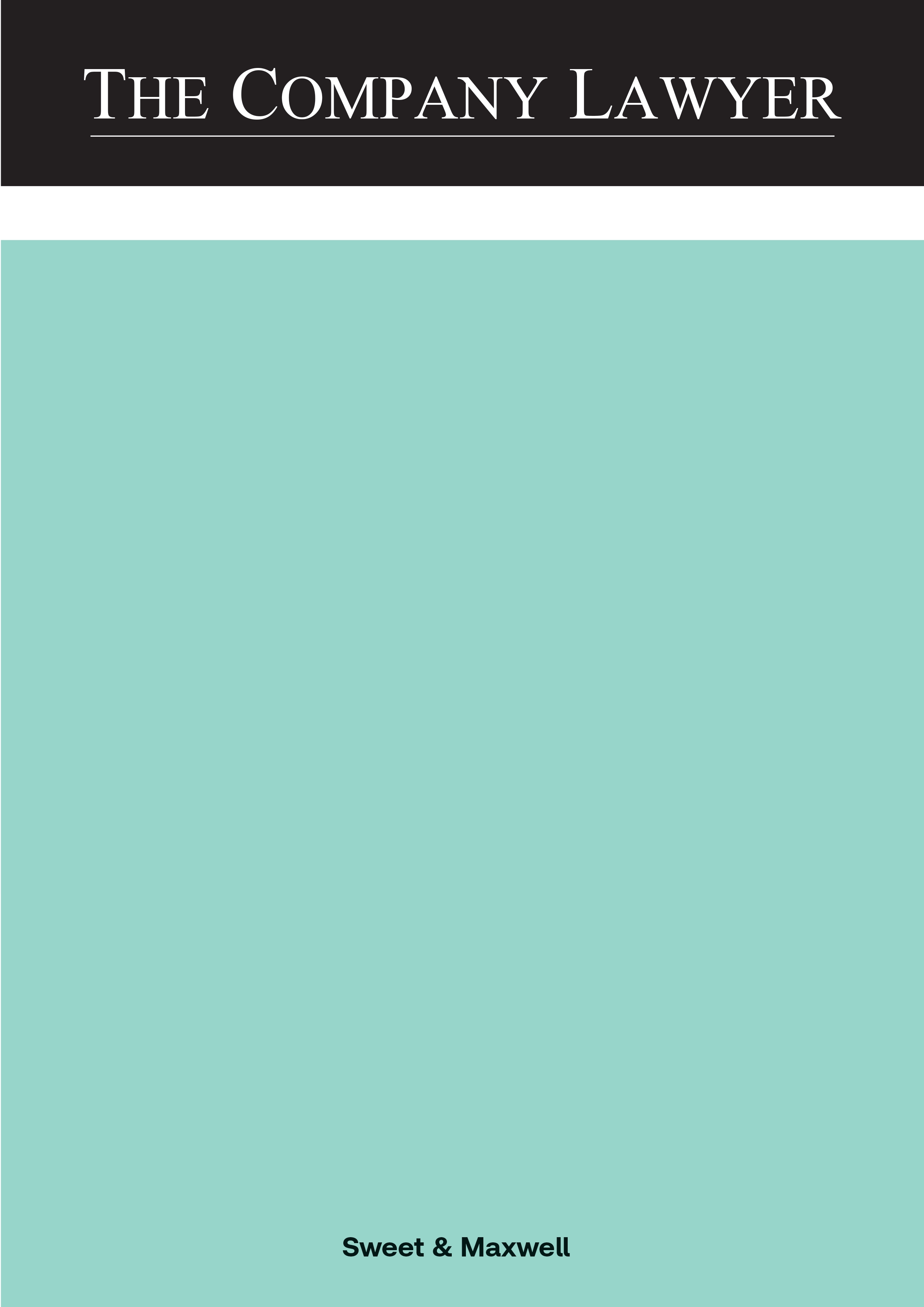 Cover of Company Lawyer