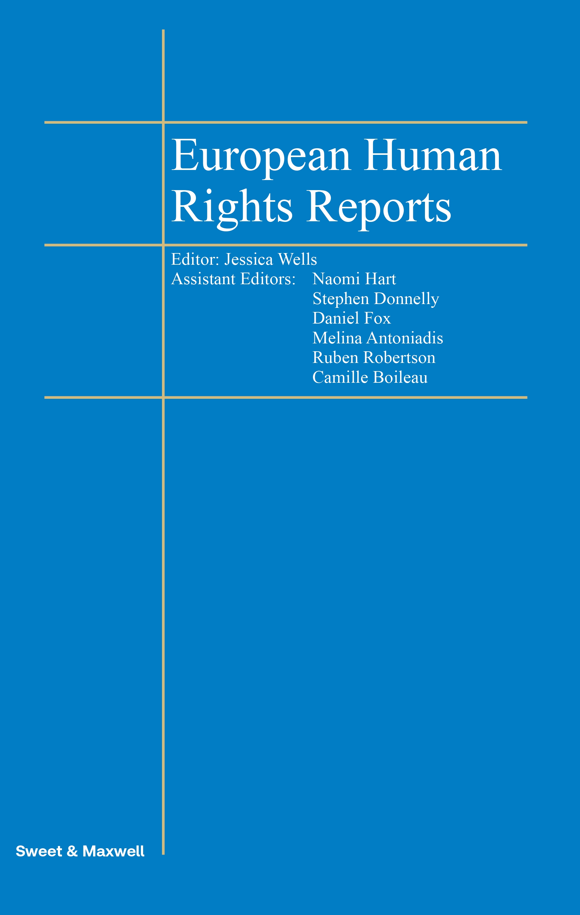 Cover of European Human Rights Reports
