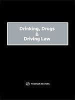 Cover of Drinking, Drugs and Driving Law, Newsletter