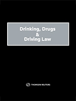Cover of Drinking, Drugs and Driving Law, Newsletter