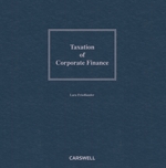 Cover of Taxation of Corporate Finance, Binder/looseleaf