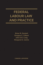 Cover of Federal Labour Law and Practice, Hardbound book