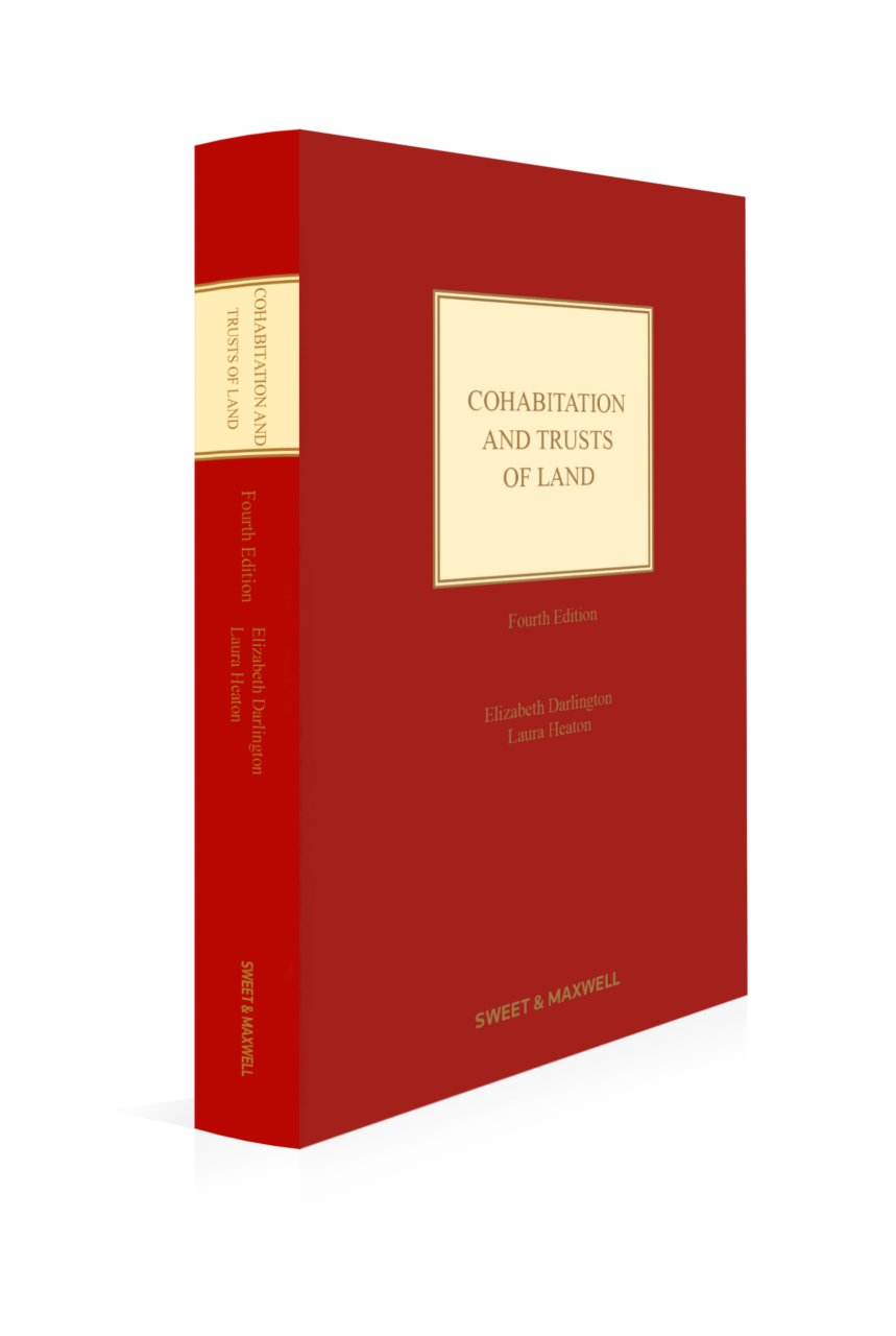 Cover of Cohabitation and Trusts of Land, 4th Edition