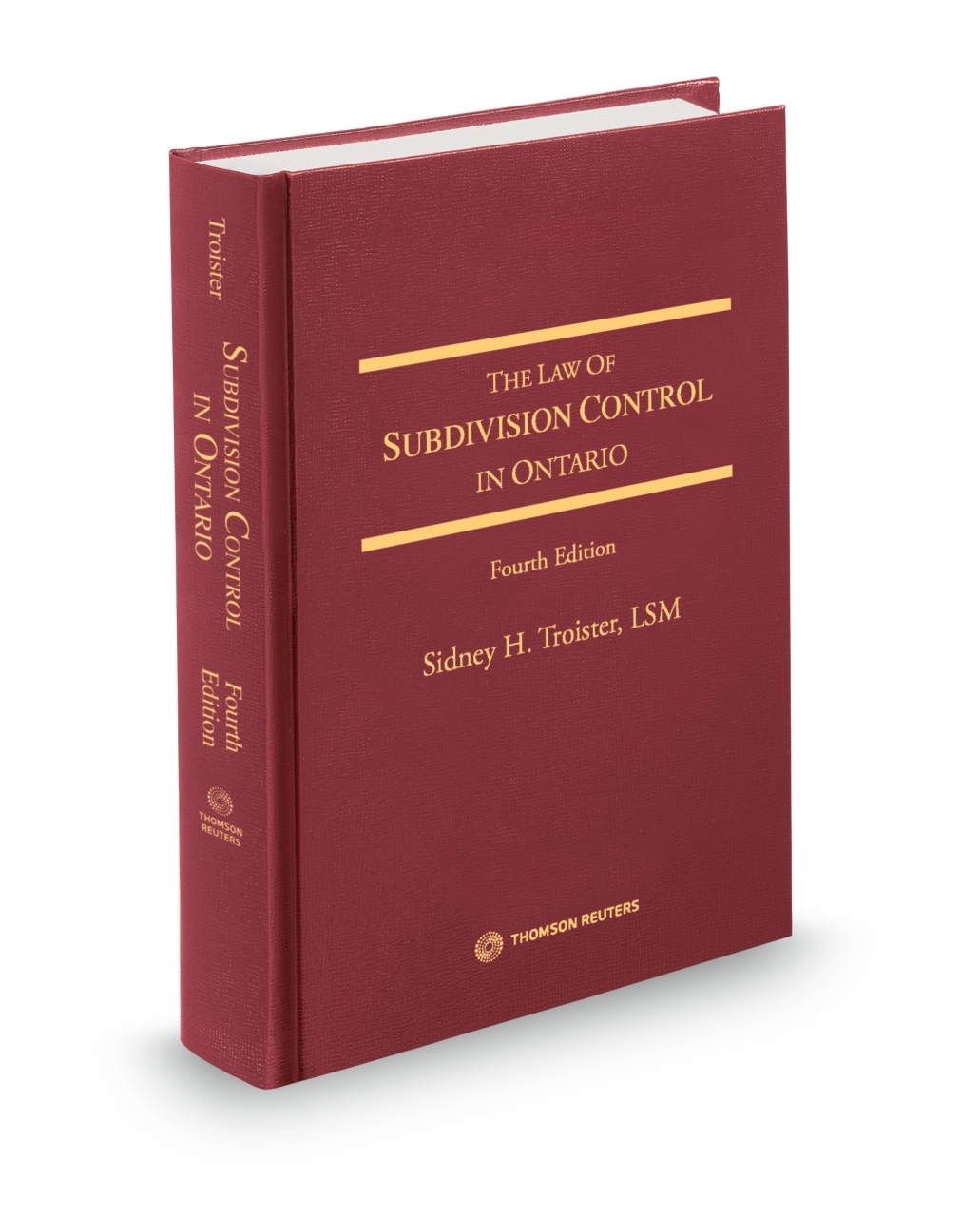 cover image for The Law of Subdivision Control in Ontario, 4th Edition, Print and ProView eBook