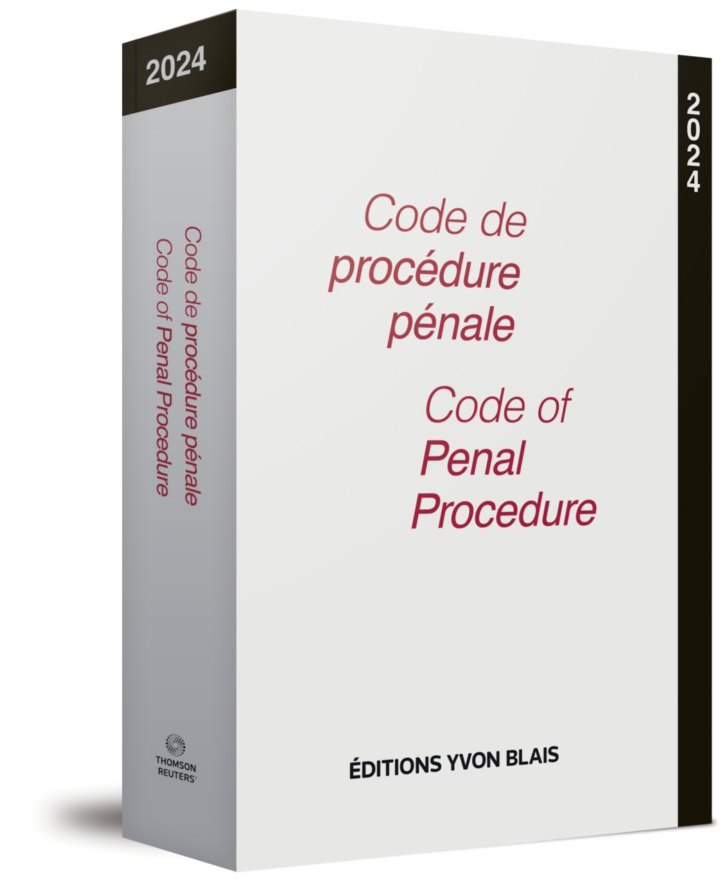 couverture de Code de procédure pénale 2024 / Code of Penal Procedure 2024