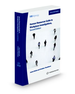 Picture of the front cover of Human Resources Guide to Workplace Investigations, Second Edition.