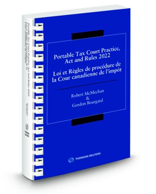 Cover of Portable Tax Court Practice, Act and Rules 2022