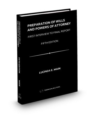 Cover of Preparation of Wills and Powers of Attorney, 5th ed.