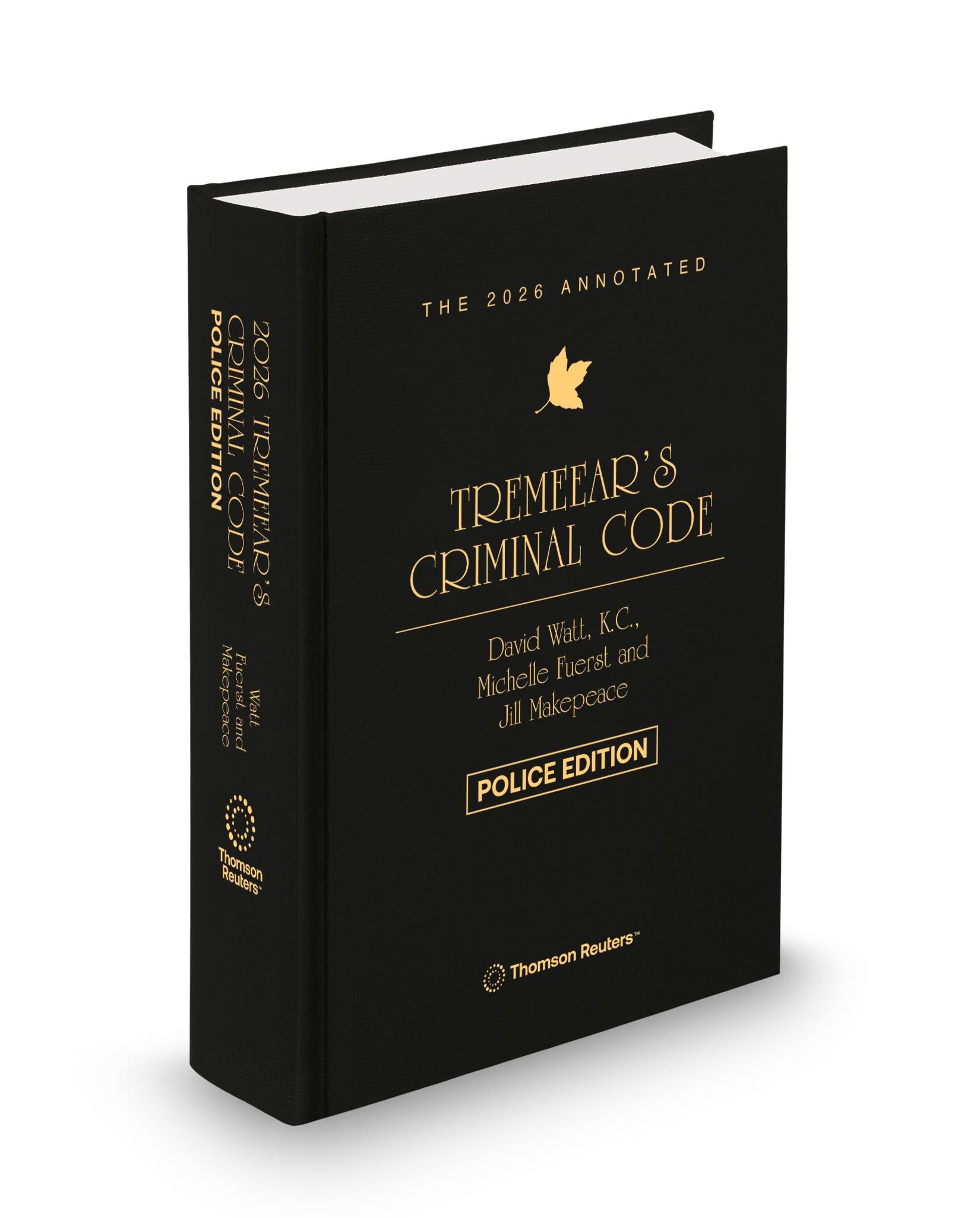 The 2026 Annotated Tremeear's Criminal Code - Police Edition