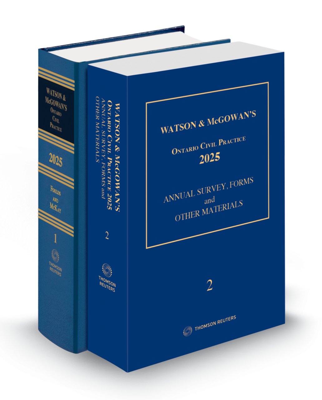 Watson & McGowan's Ontario Civil Practice 2025 - New Edition