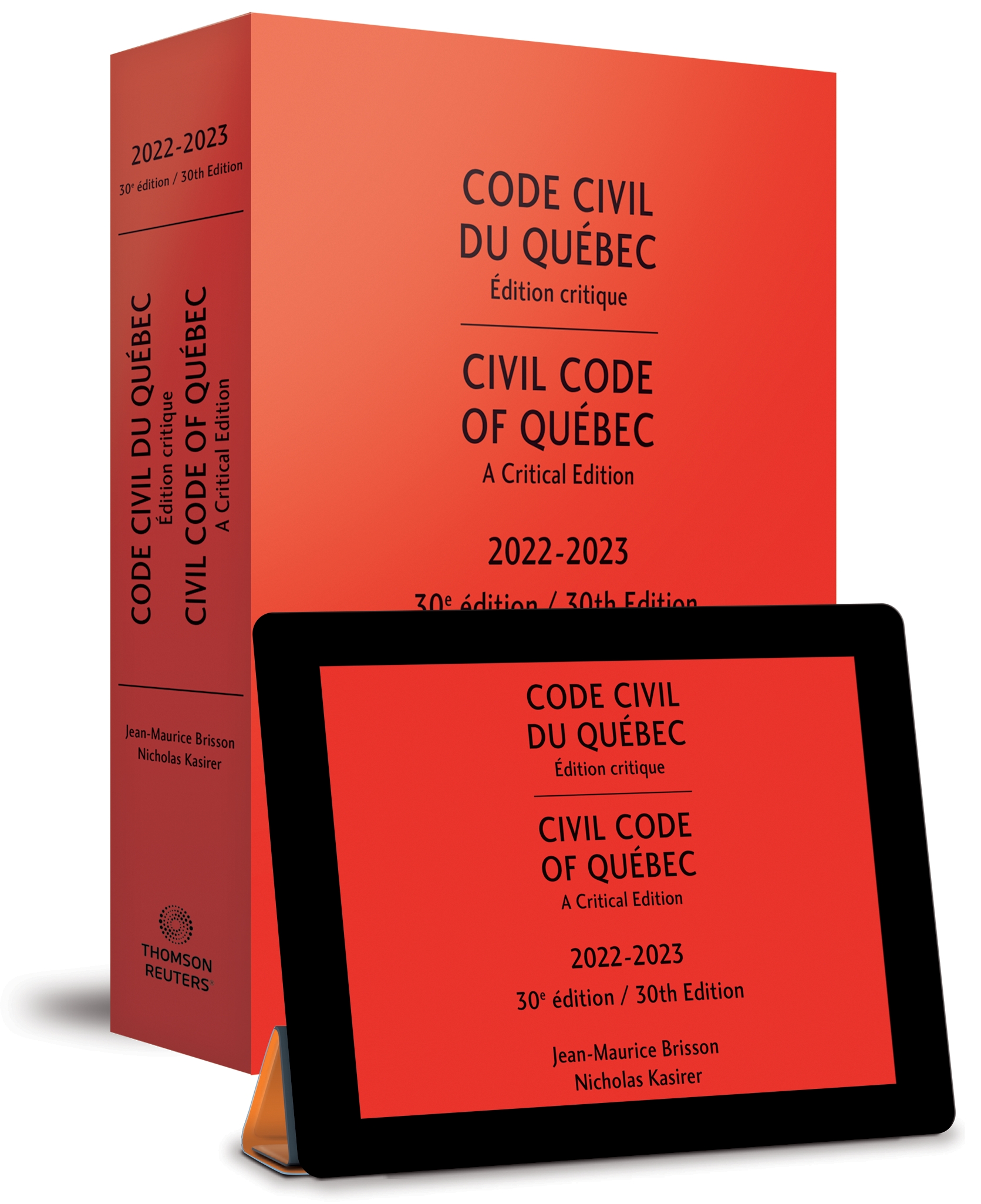 Code civil du Québec édition critique / Civil Code of Québec A Critical Edition 20222023