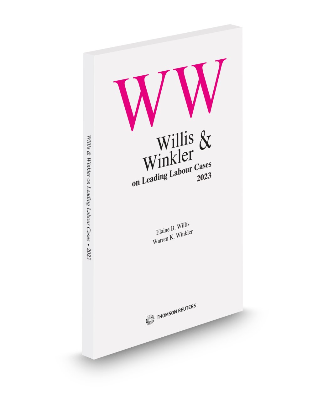 Front cover of Willis & Winkler on Leading Labour Cases 2023