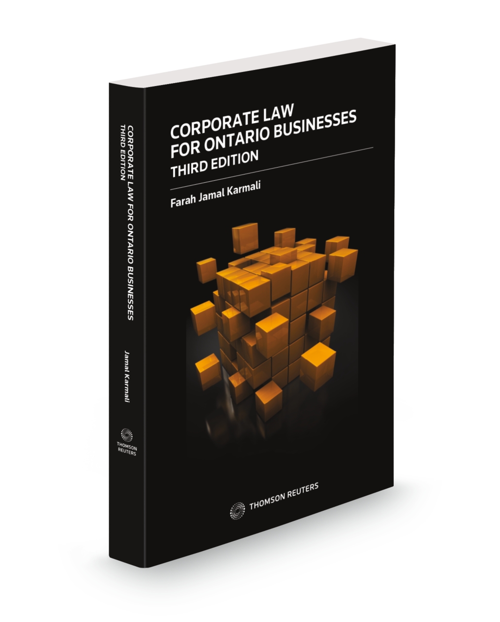 Cover of Corporate Law for Ontario Businesses, Third Edition