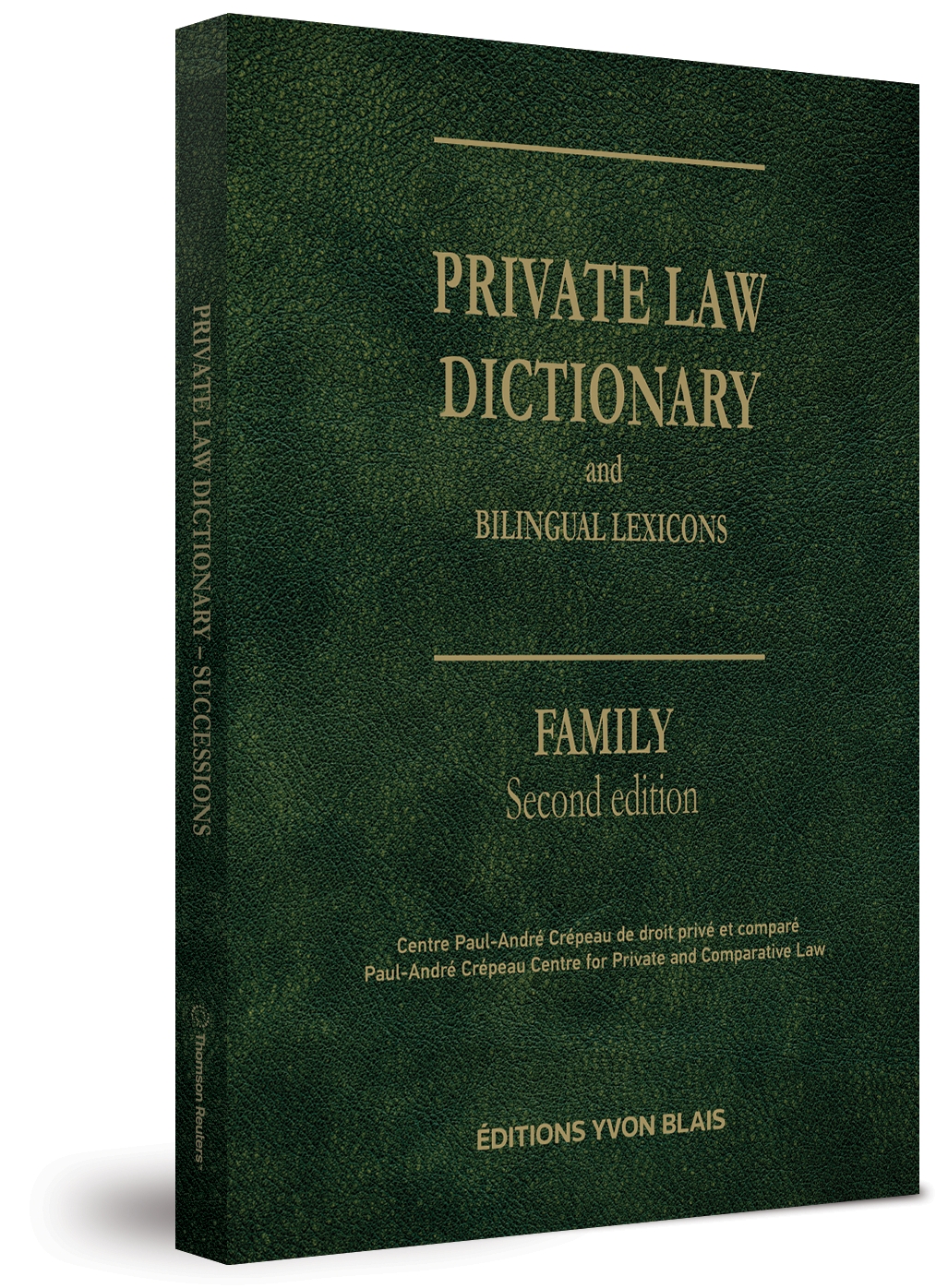 Image of Private Law Dictionary and Bilingual Lexicons – Family, Second Edition