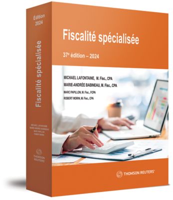 couverture de Fiscalité spécialisée, 36e édition, 2023
