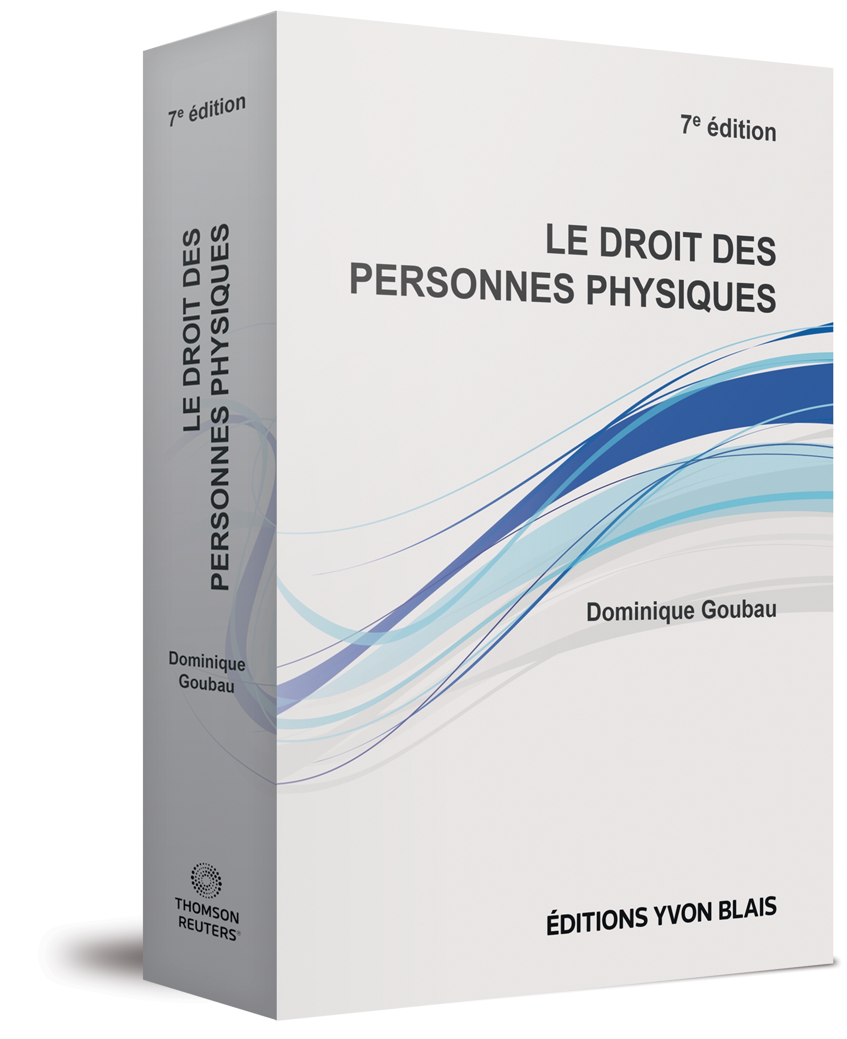 couverture de Le droit des personnes physiques, 7e édition
