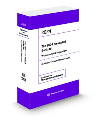 cover of The 2024 Annotated Bank Act with Associated Regulations