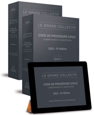 couverture de Le Grand collectif - Code de procédure civile, Commentaires et annotations, 7e édition, 2022