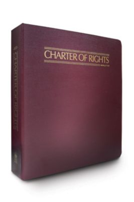 Cover of Charter of Rights, Newsletter