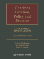 Cover of Charities Taxation, Policy and Practice - Government Publications, Binder/looseleaf