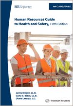 Cover of Human Resources Guide to Health and Safety, Fifth Edition, Softbound book