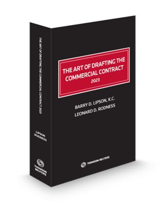 cover of The Art of Drafting the Commercial Contract