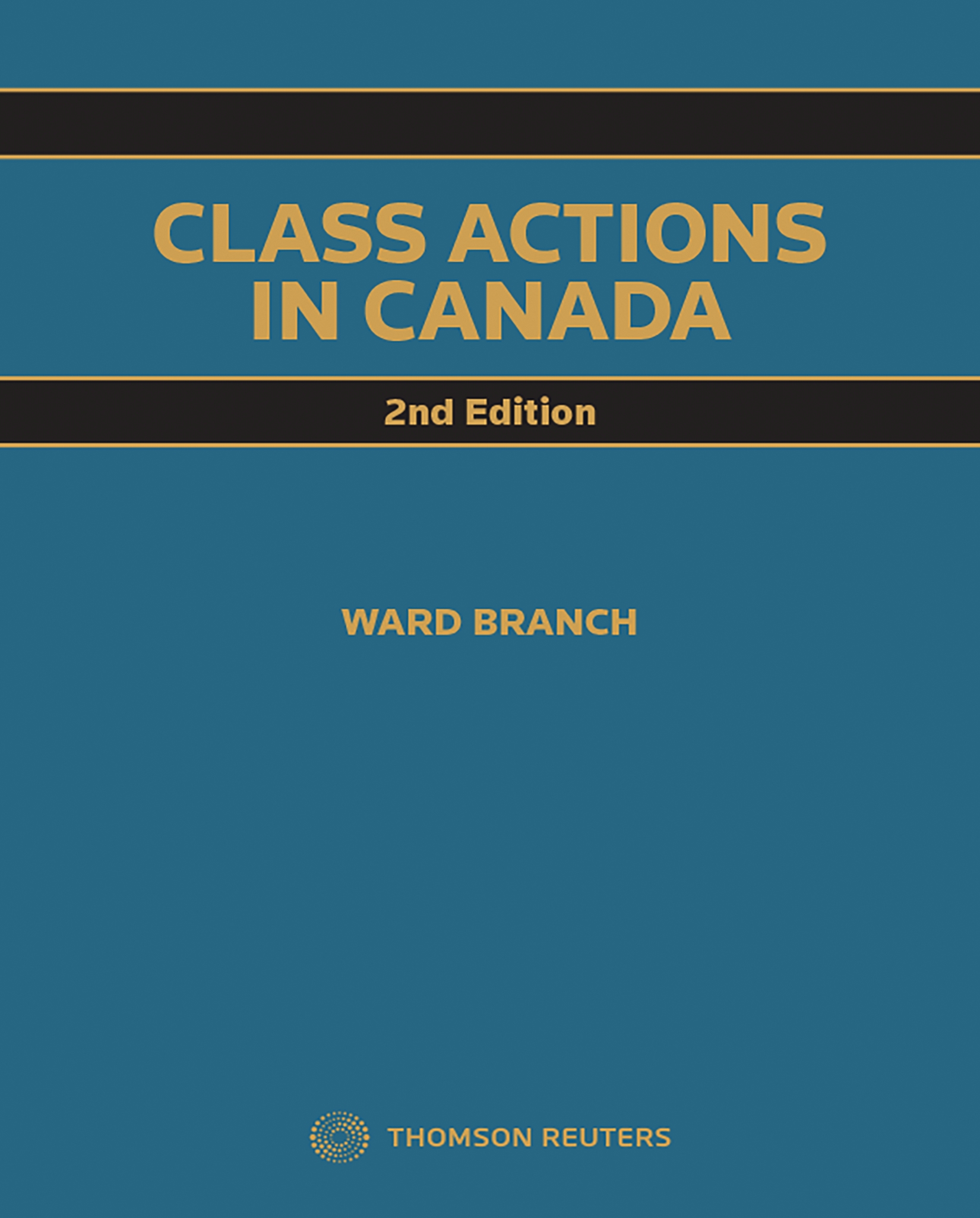 Cover of Class Actions in Canada, Second Edition