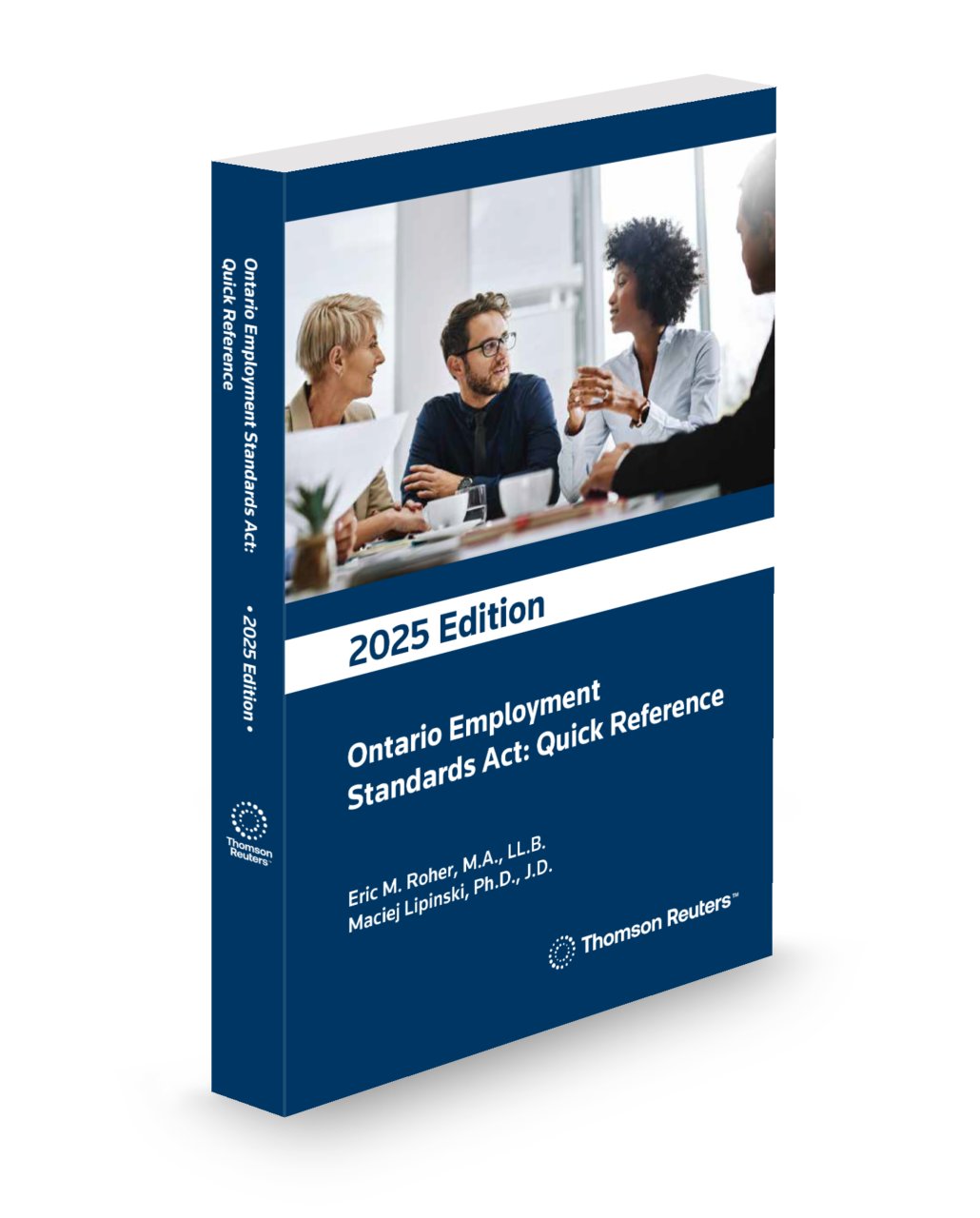 Front cover image of the Ontario Employment Standards Act: Quick Reference - 2025 Edition.